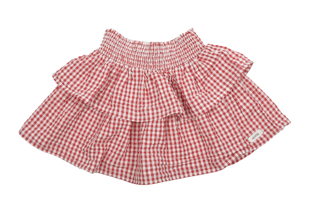 Newbie Gingham Skirt