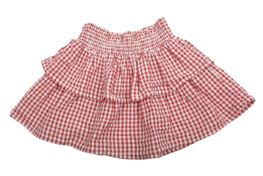 Newbie Gingham Skirt