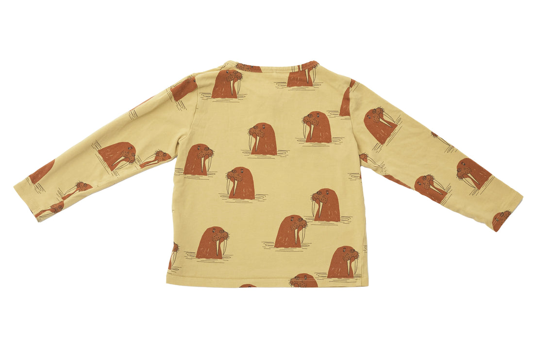 Mini Rodini Longsleeve with walrus print