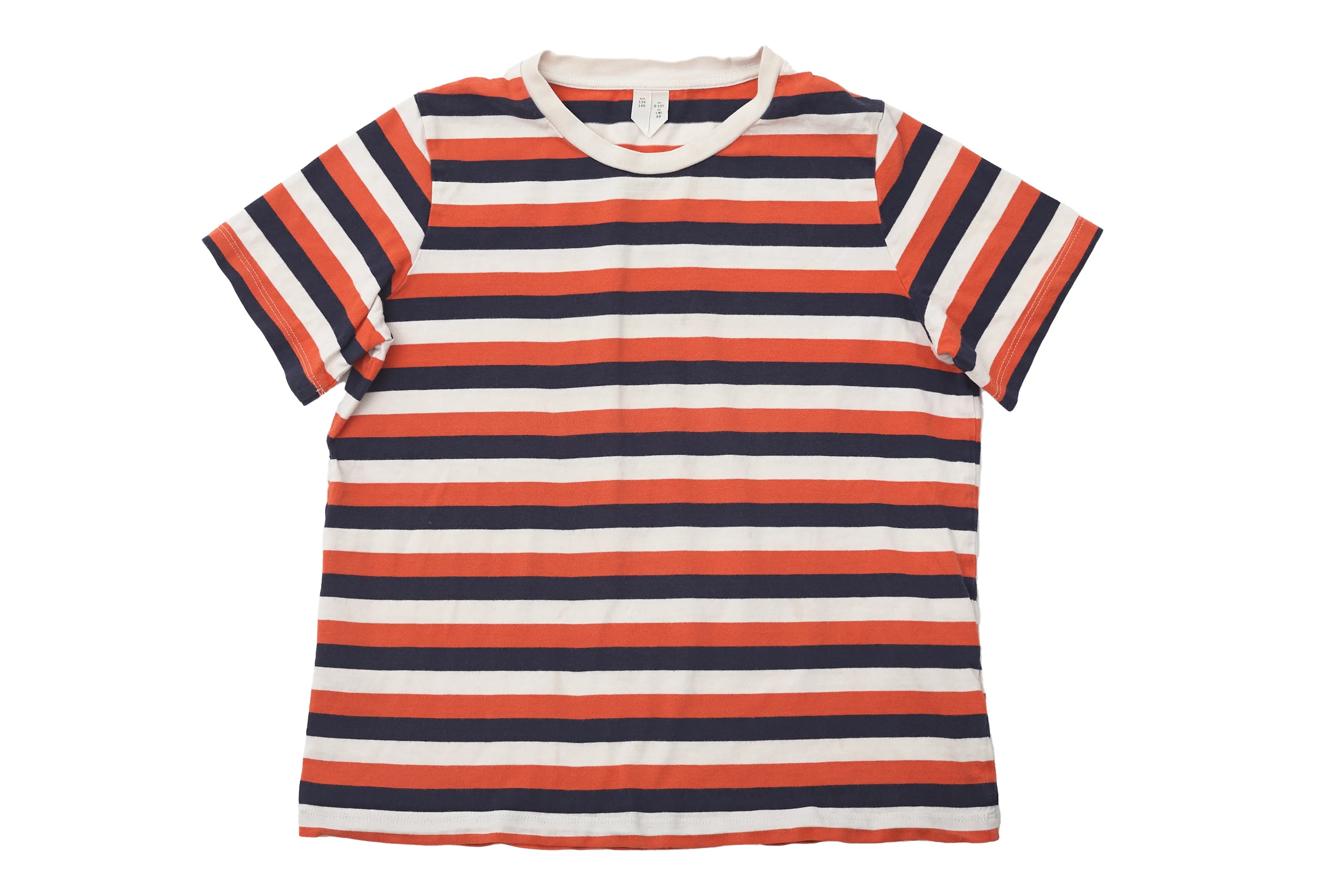 Arket Short-sleeved striped T-shirt.