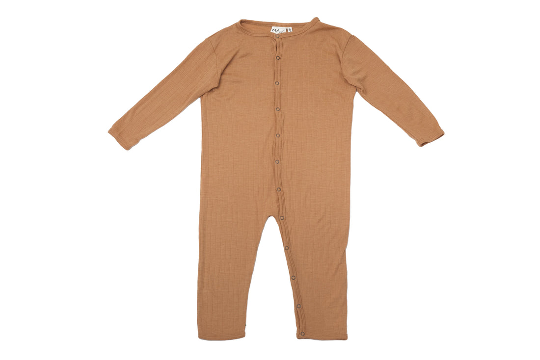 Mainio Caramel Merino Jumpsuit