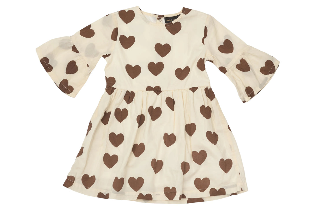 Mini Rodini Heartfelt Happiness Woven Dress
