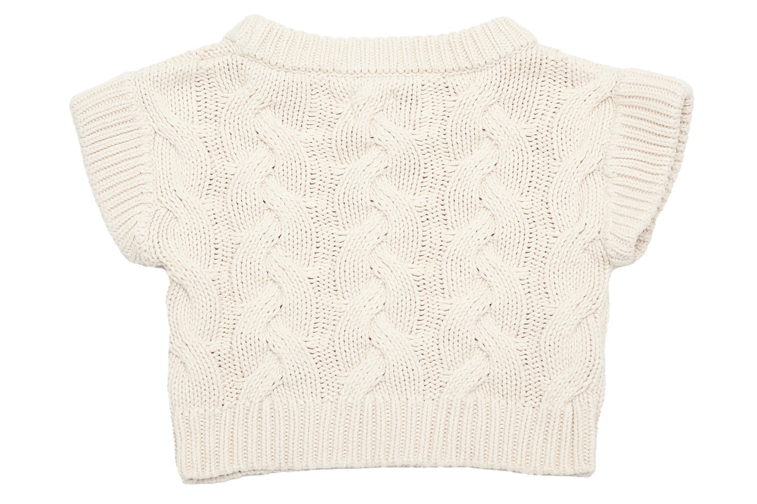 Donsje Amsterdam Milly Cable Knit Vest