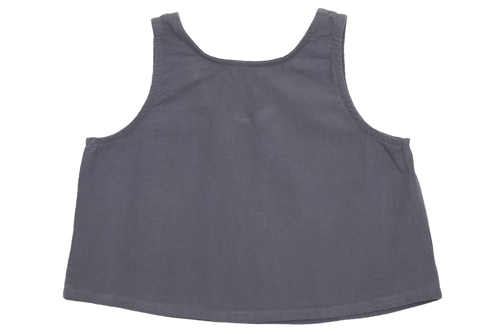 Tothemoon Grey Linen Tank