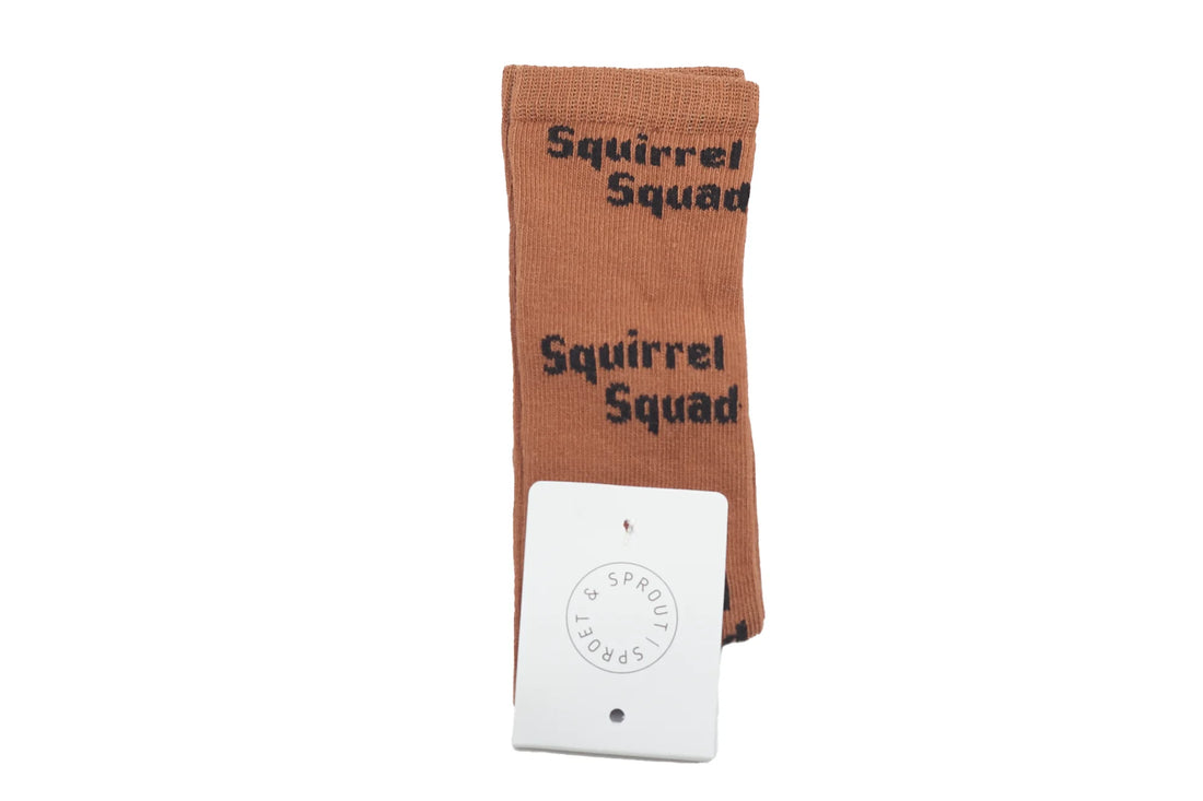 Sproet &amp; Sprout Squirrel Squad Socks, NEW with tag