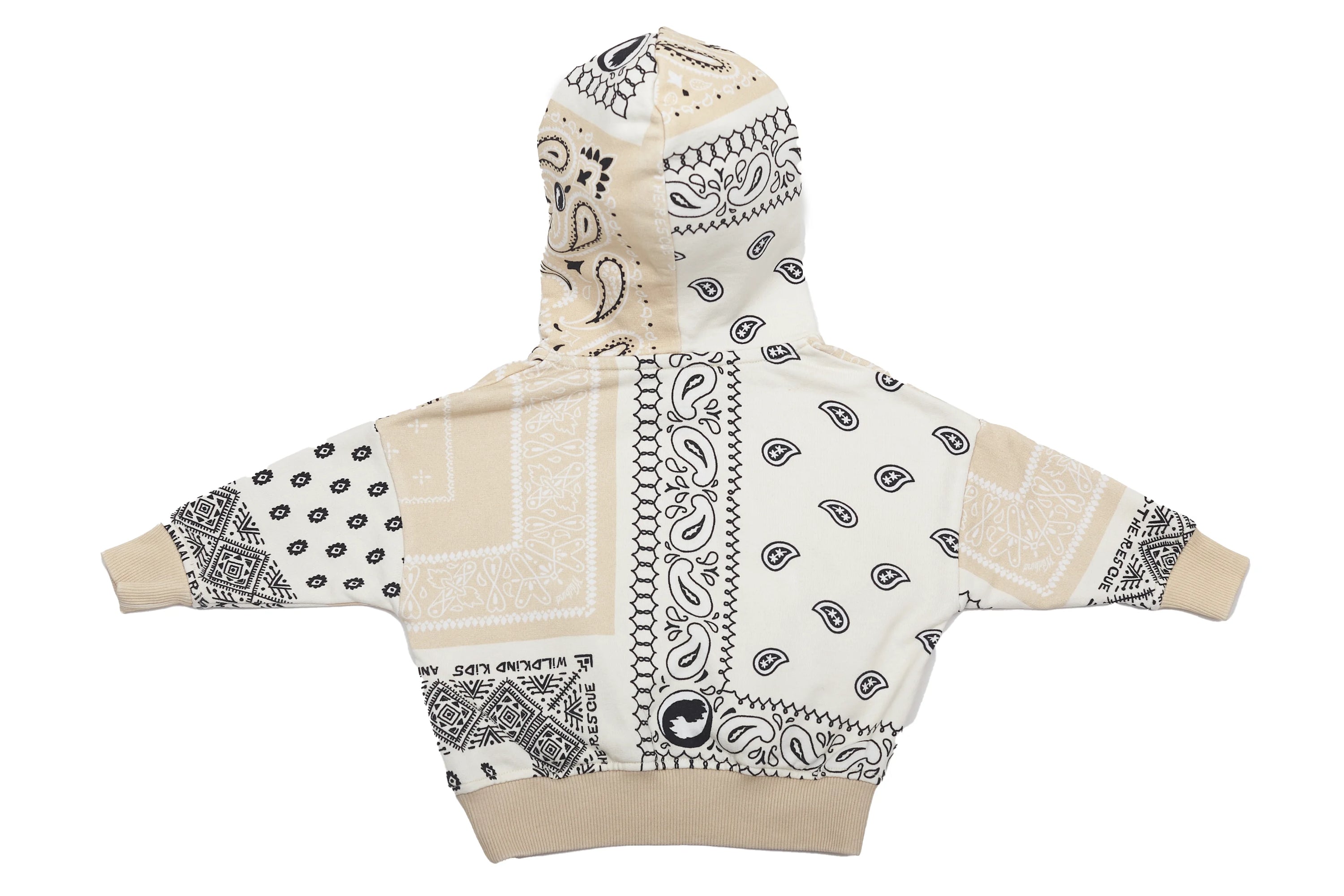 Wildkind Bandana Patchwork Hoodie