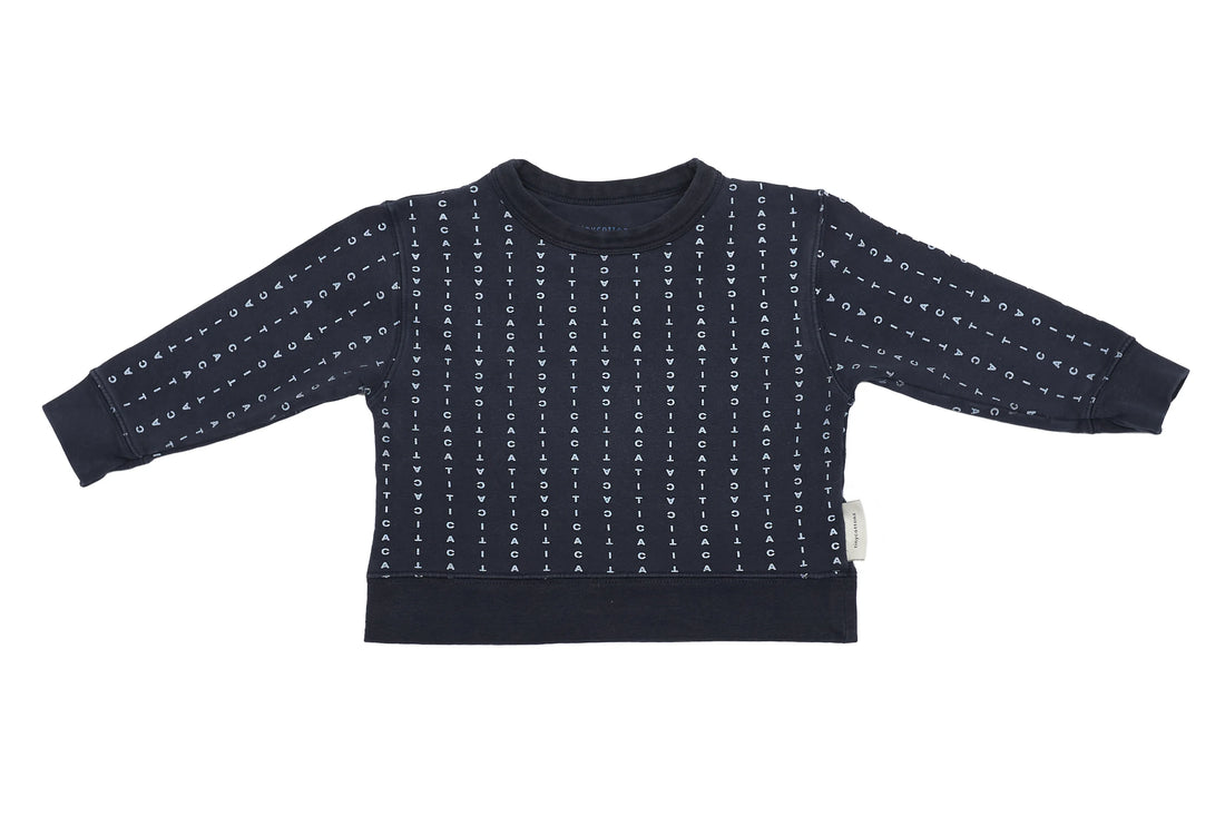 Tinycottons Navy Blue Sweatshirt