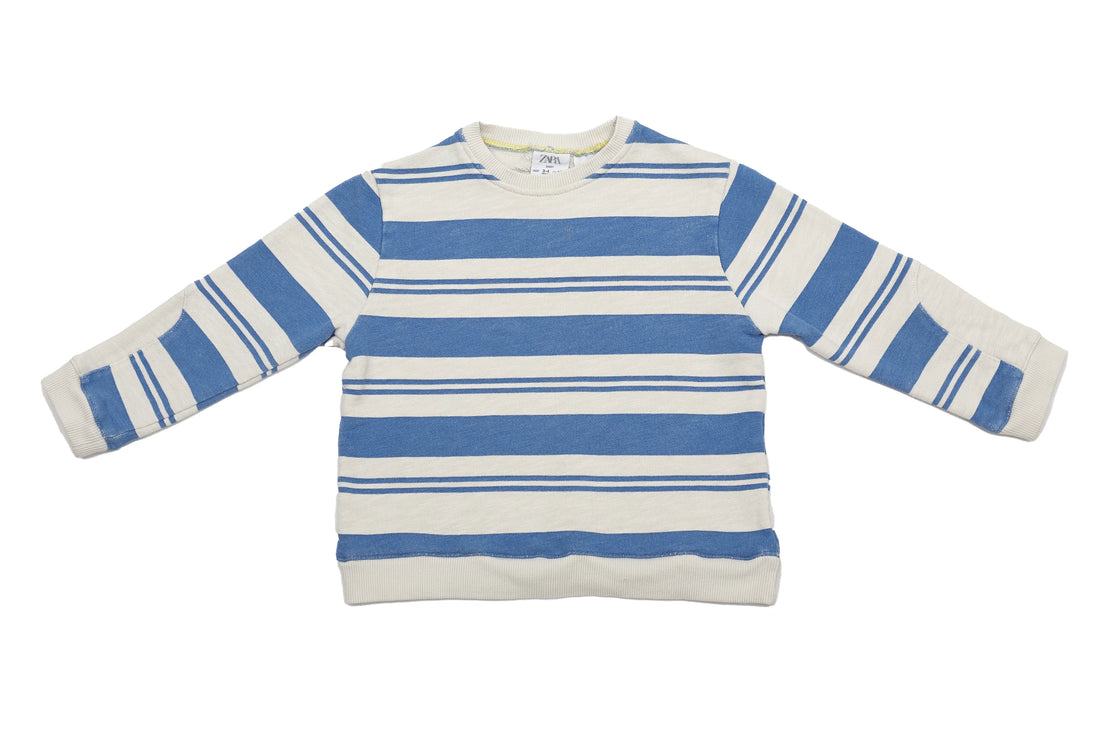 Zara Striped Sailor Sweatshirt