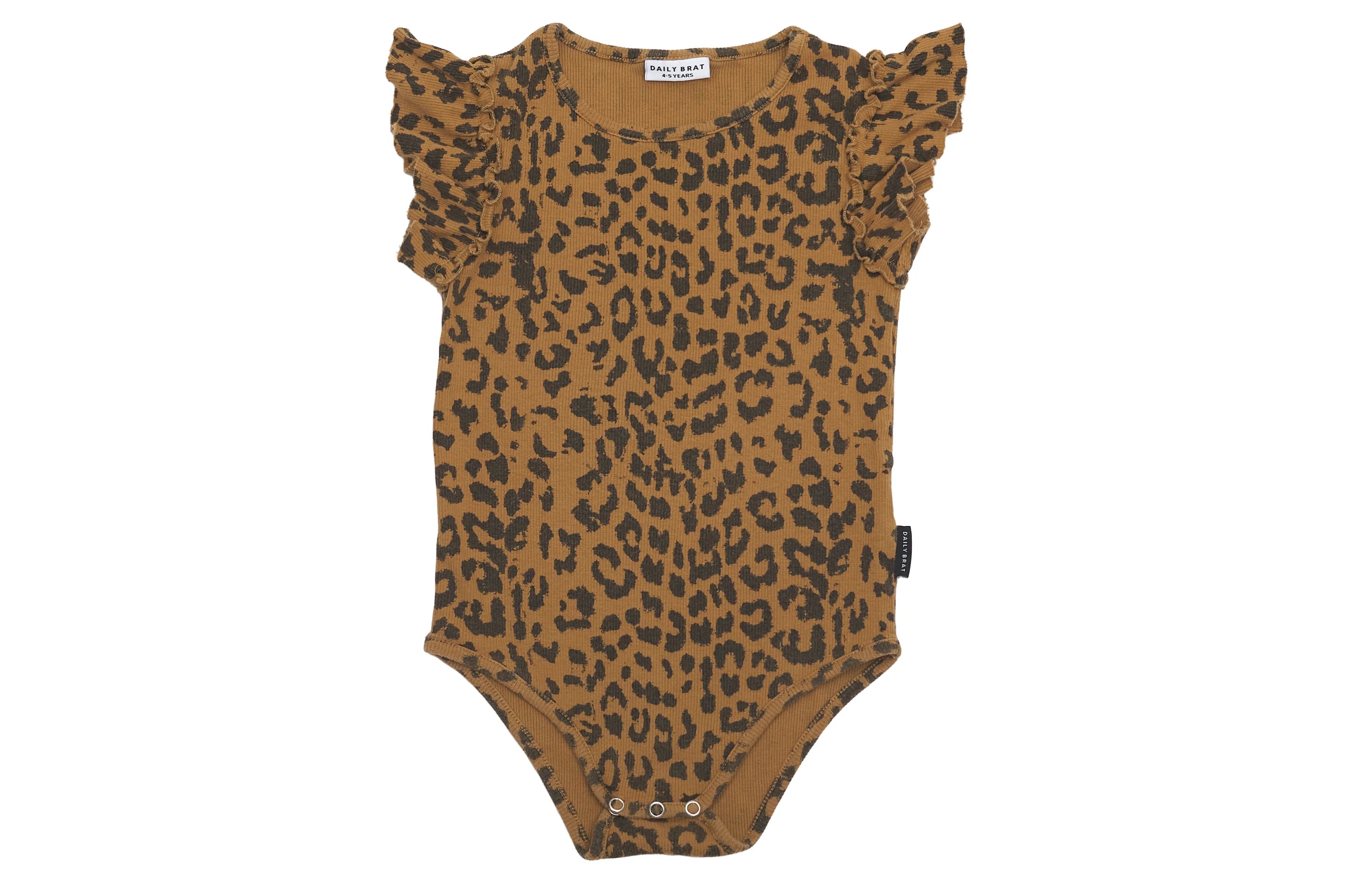 Daily Brat Leopard Print Bodysuit
