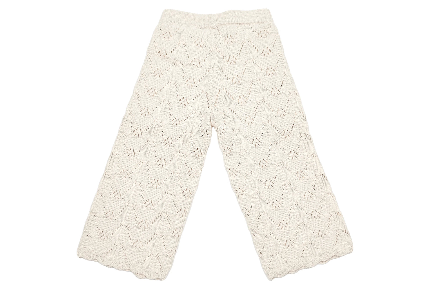 Zara Cream Crochet Pants