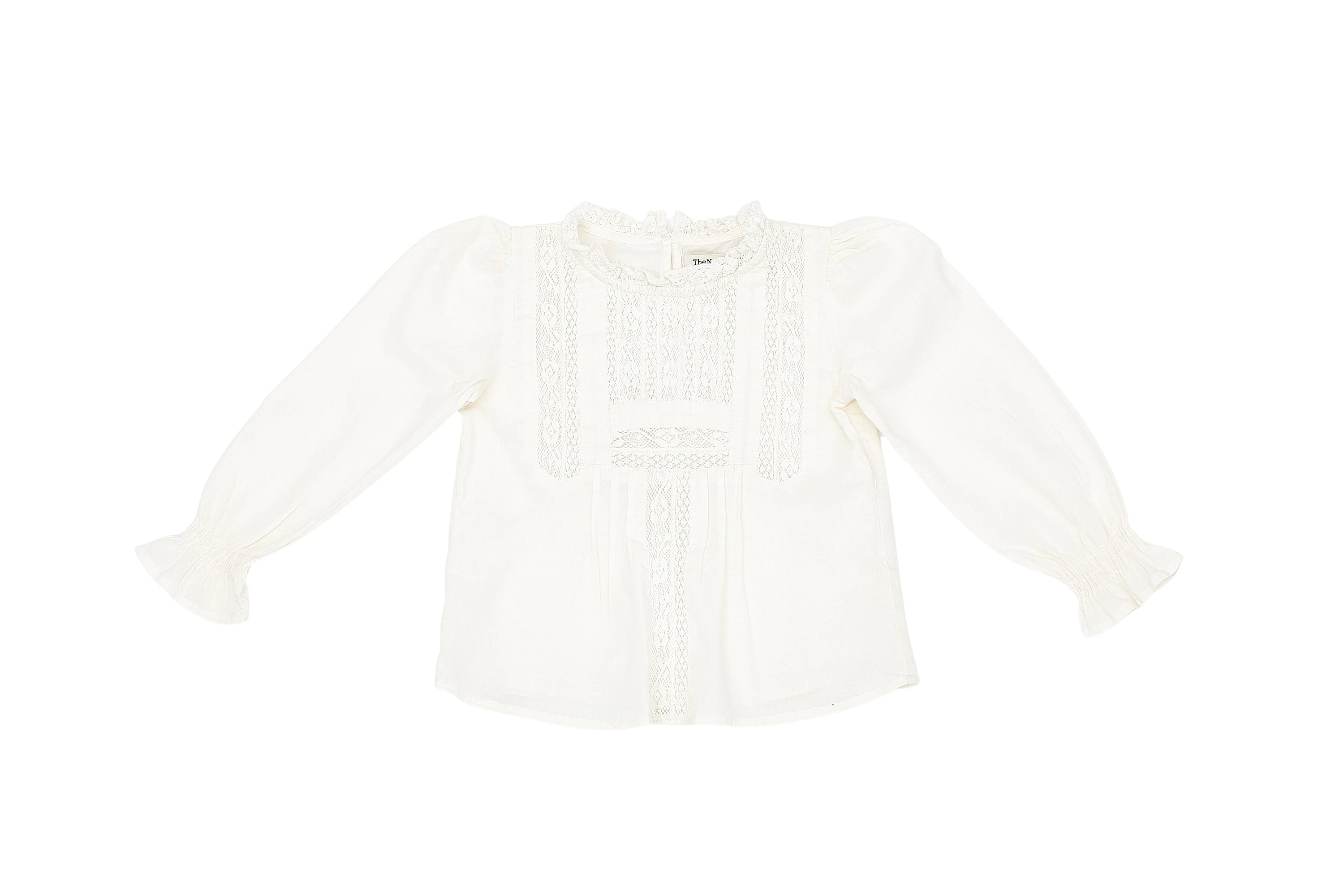 The New Society Ivory Lace Dream Blouse