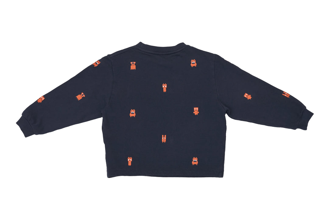 Arket Pixel Monster Mayhem Sweatshirt