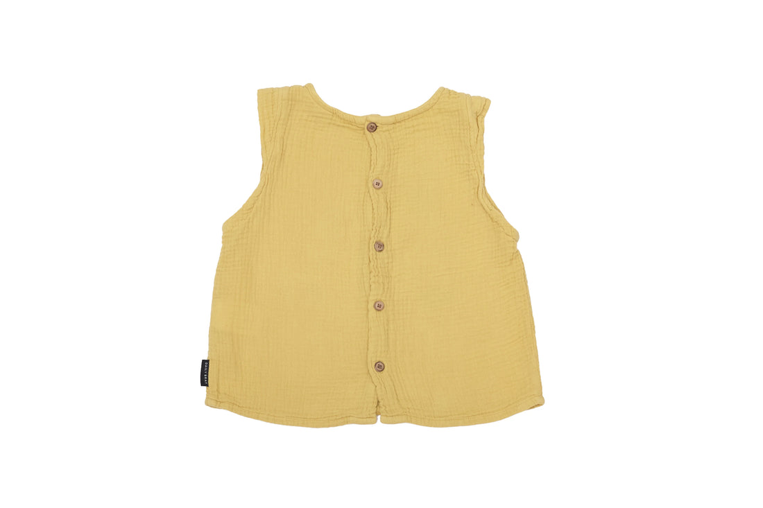 Daily Brat Mustard Muse Sleeveless Top