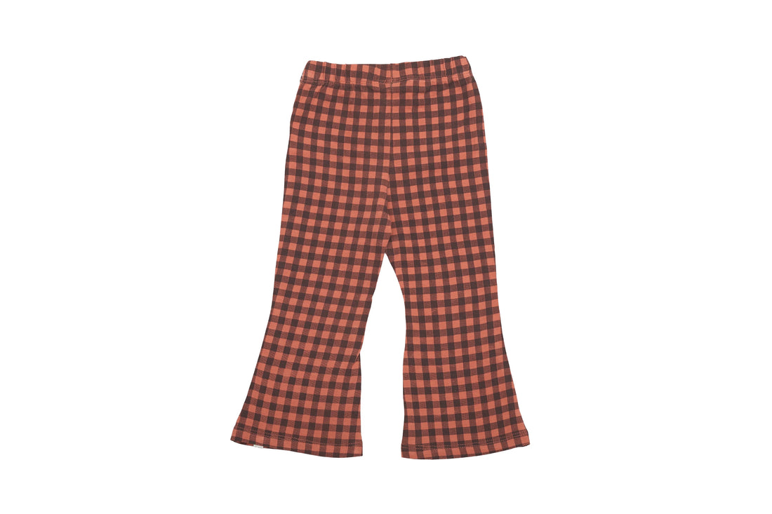 The New Chapter Retro Groove Checkered flared Leggings