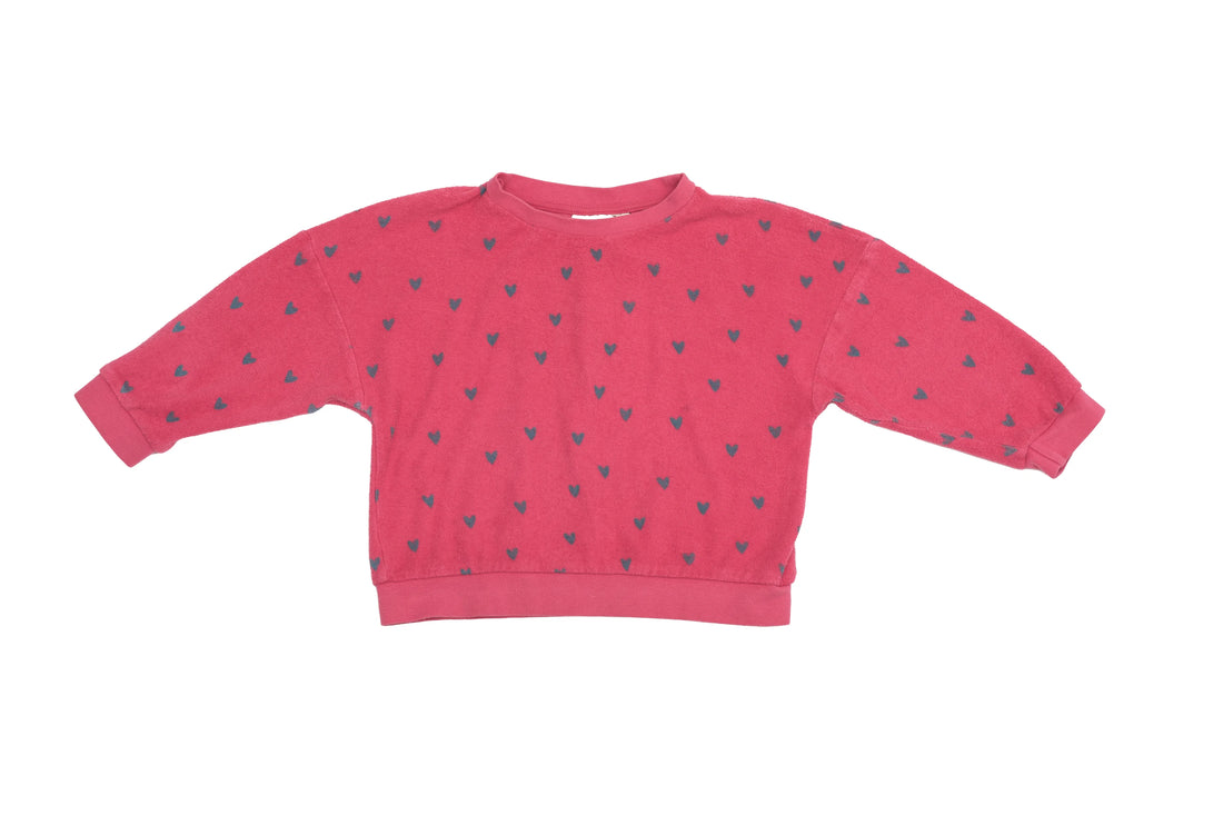 The Campamento Heartfelt Happiness Terry Sweatshirt