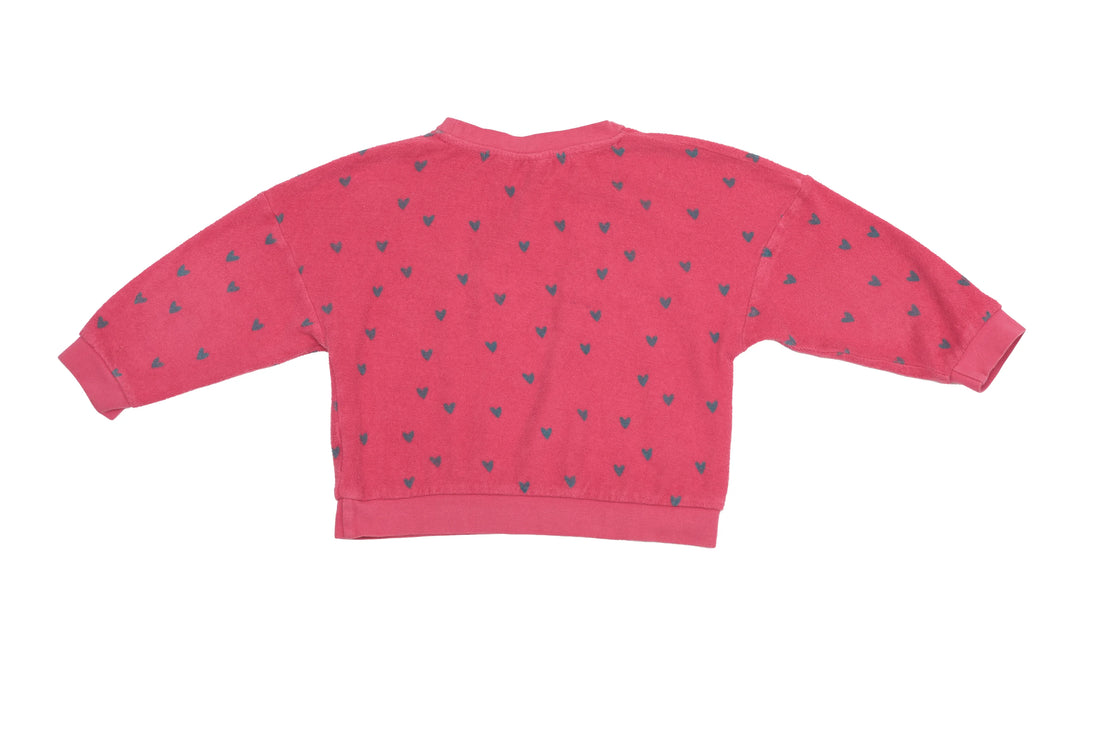 The Campamento Heartfelt Happiness Terry Sweatshirt