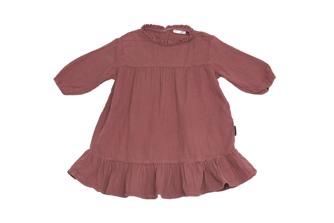 Daily Brat Rosy Ruffle Dream Dress