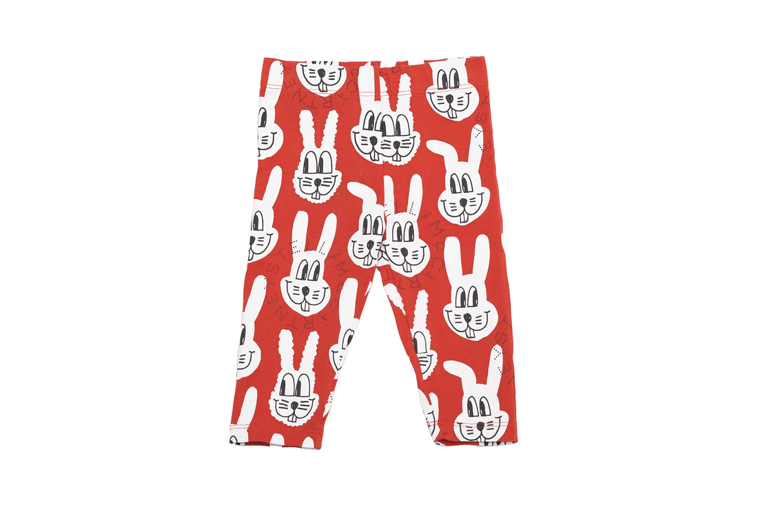 Stella McCartney Red Rabbit Leggings