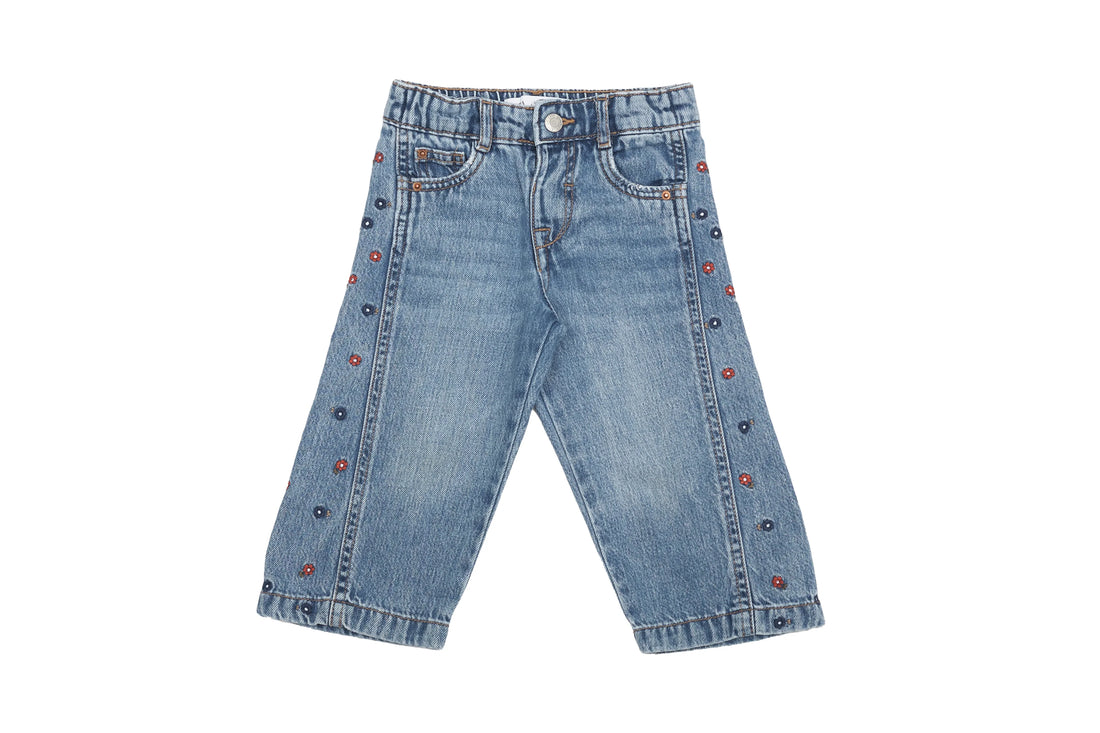 Zara Groovy Blooms Jeans