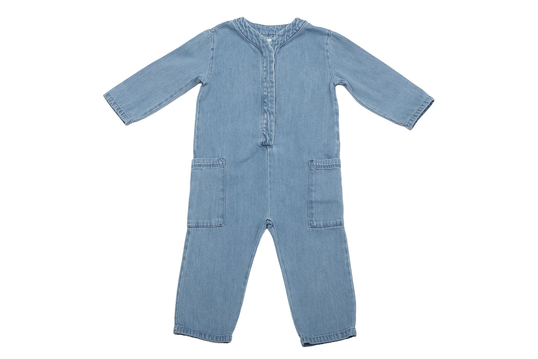 Zara Skyward Explorer Denim Jumpsuit