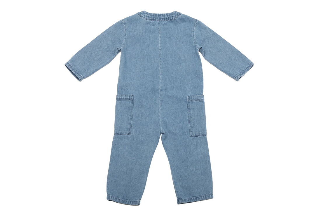 Zara Skyward Explorer Denim Jumpsuit