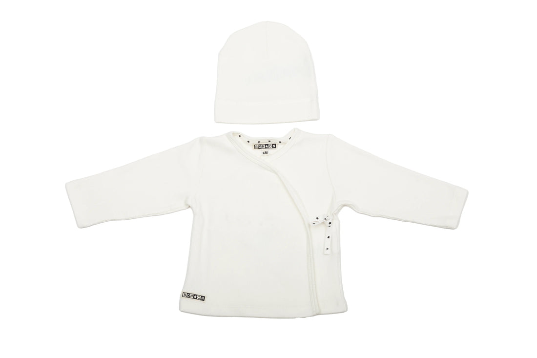 Bonton Ivory Baby Set, NEW with tag