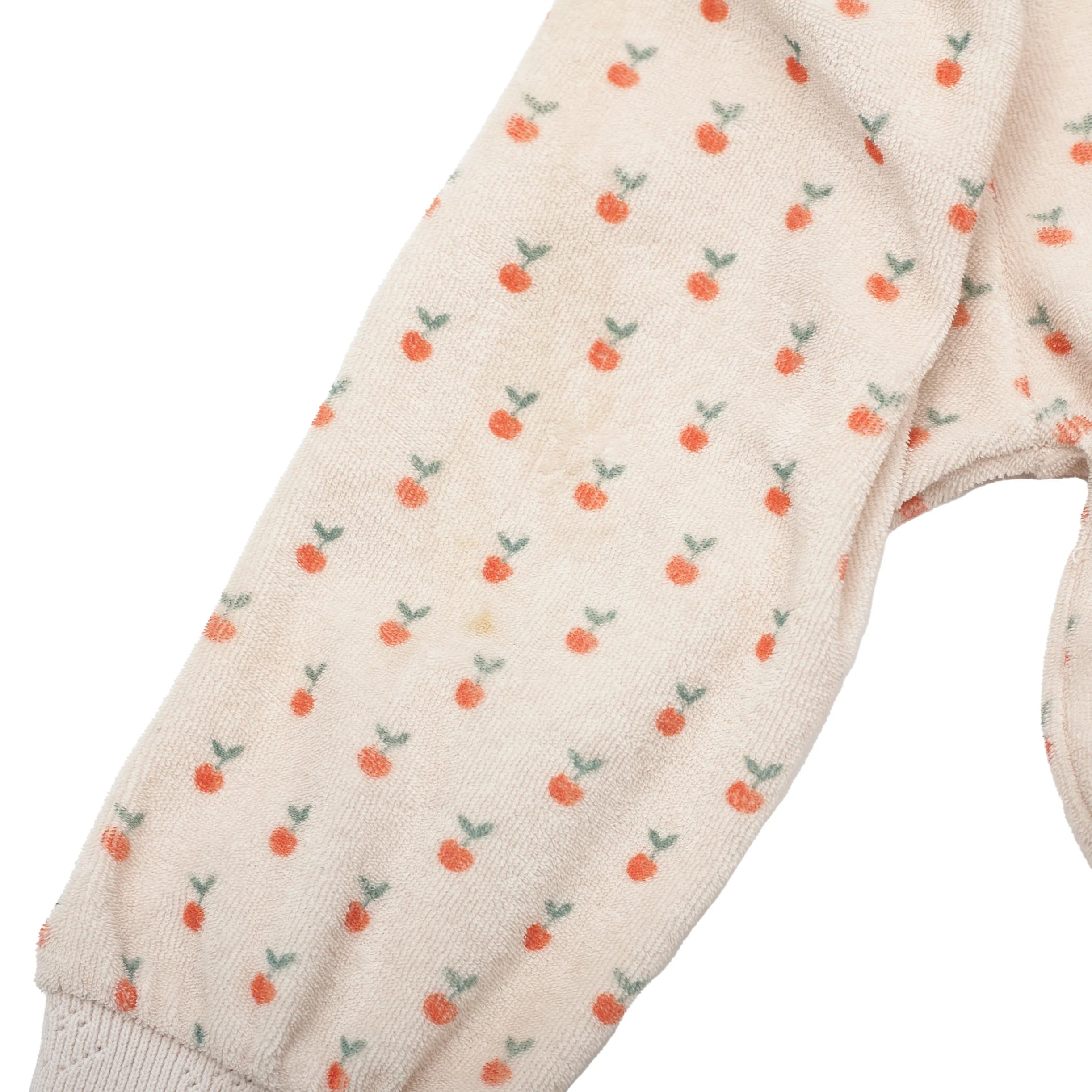 Emile et Ida Cream Apple Terry Sweatshirt