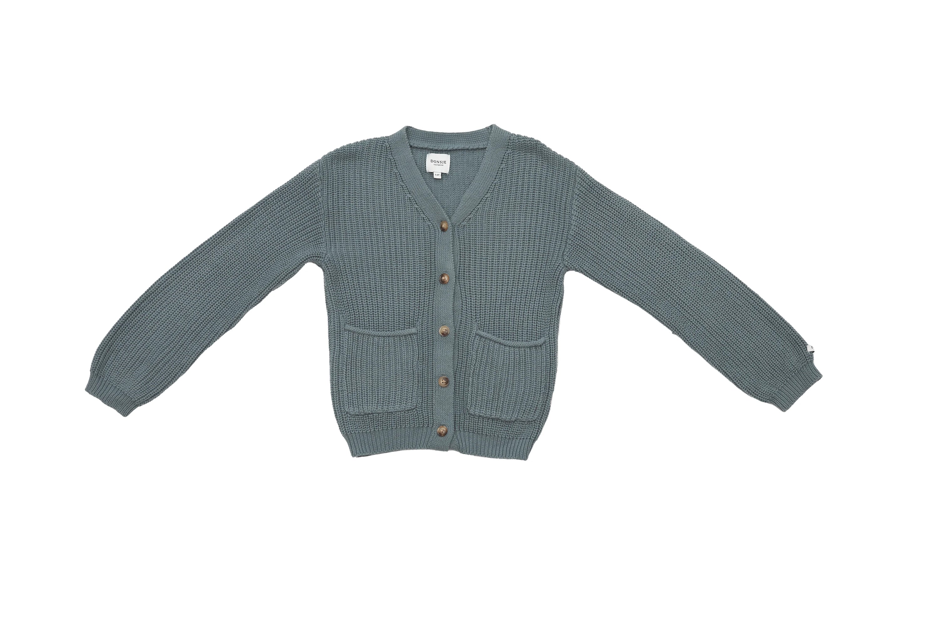 Donsje Amsterdam Timeo Cardigan Green Bay