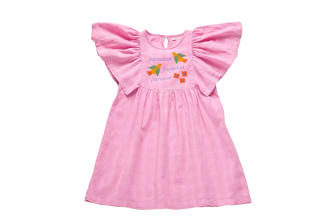Tinycottons Paradise Dream Flutter Dress