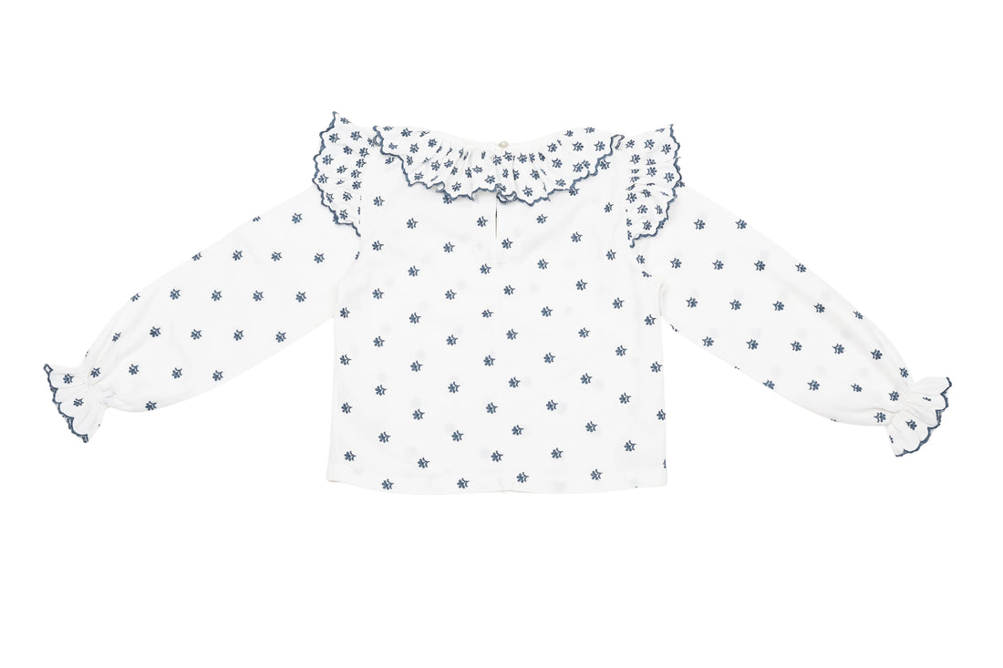 The New Society Blossom Ruffle Blouse