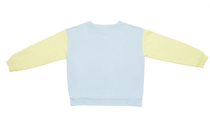 Bonmot Sunny Smile Organic Cotton Crewneck Sweatshirt