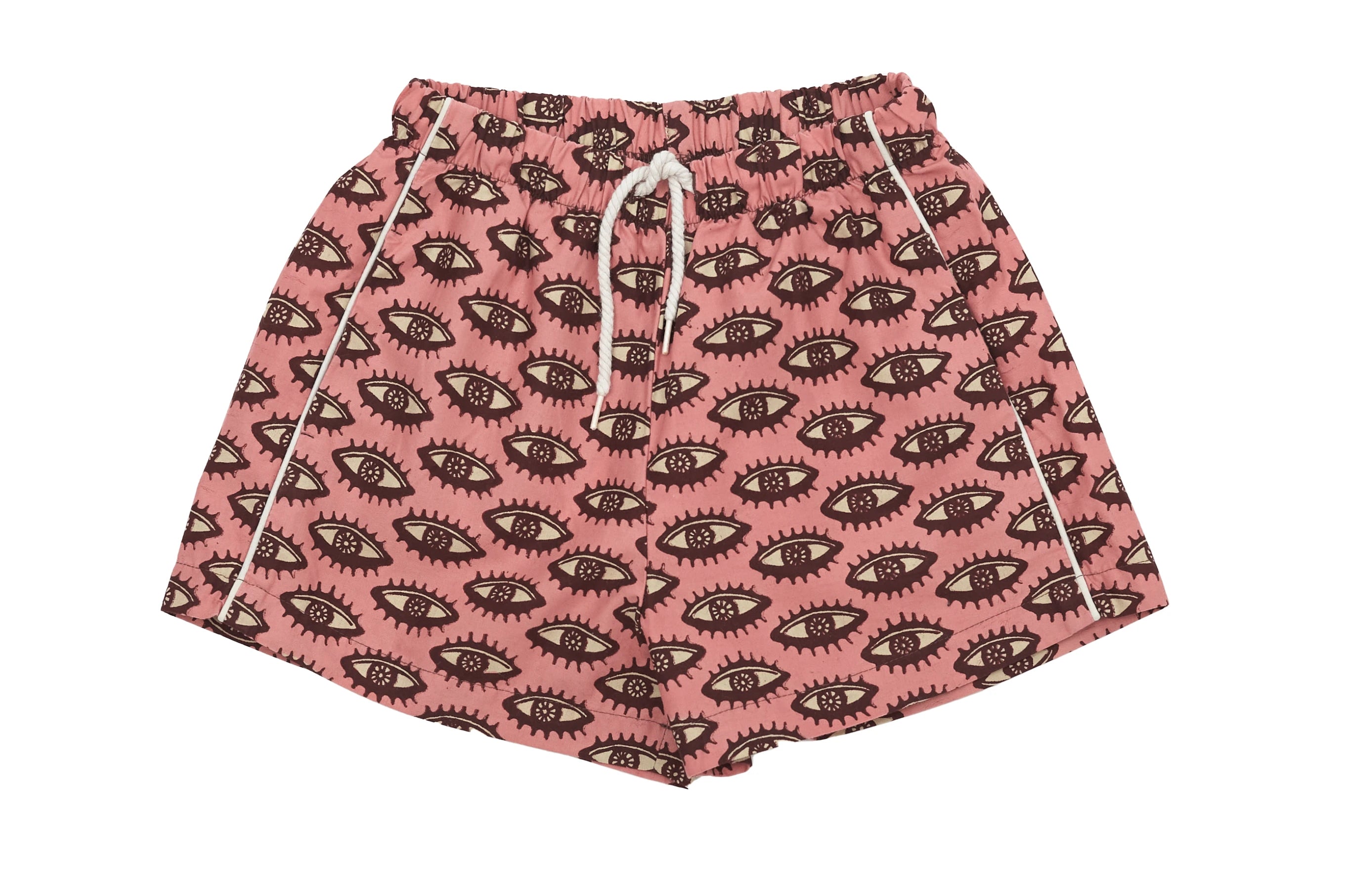 Maison Château x Monoprix Terracotta Dreamy Eyes Shorts