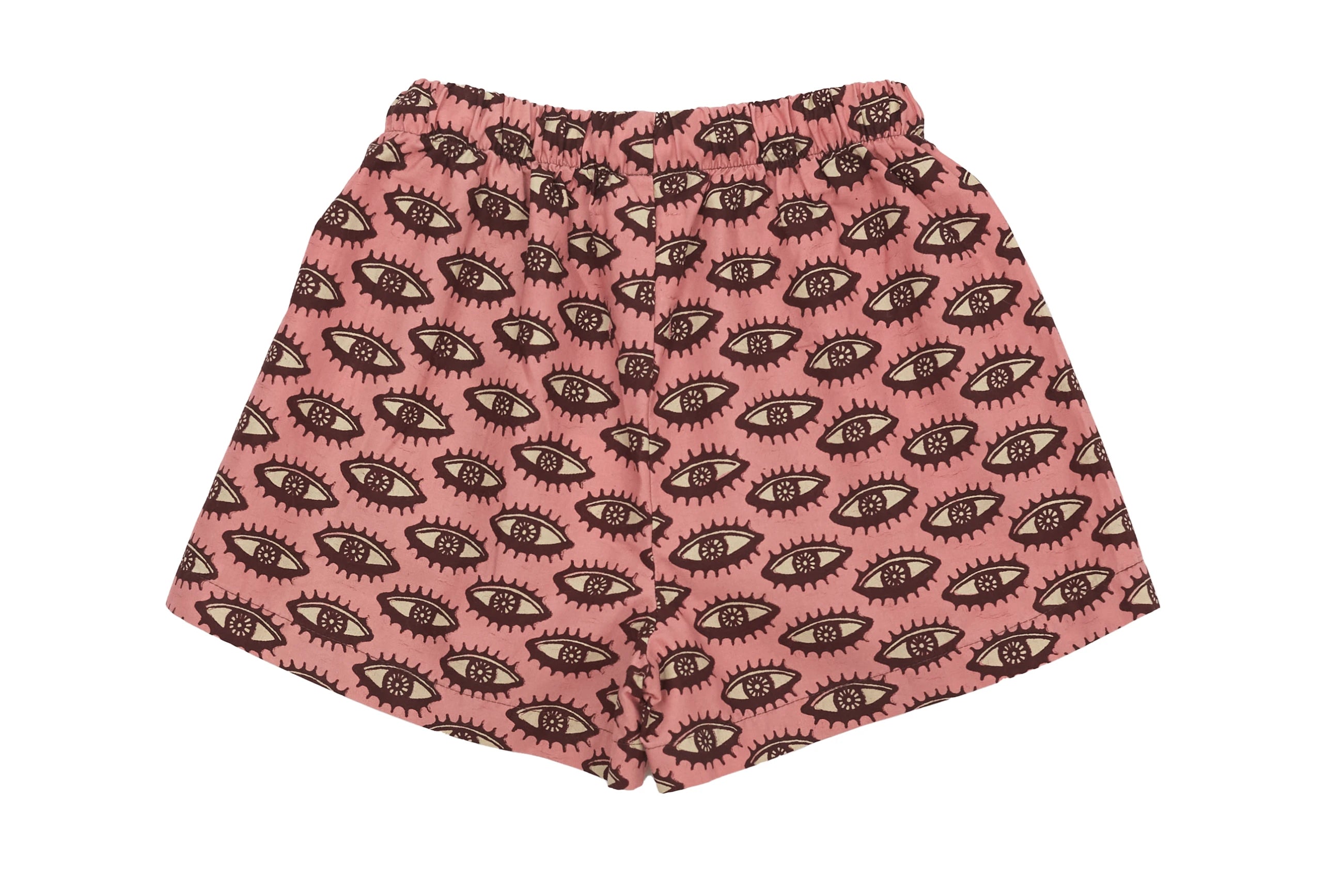 Maison Château x Monoprix Terracotta Dreamy Eyes Shorts