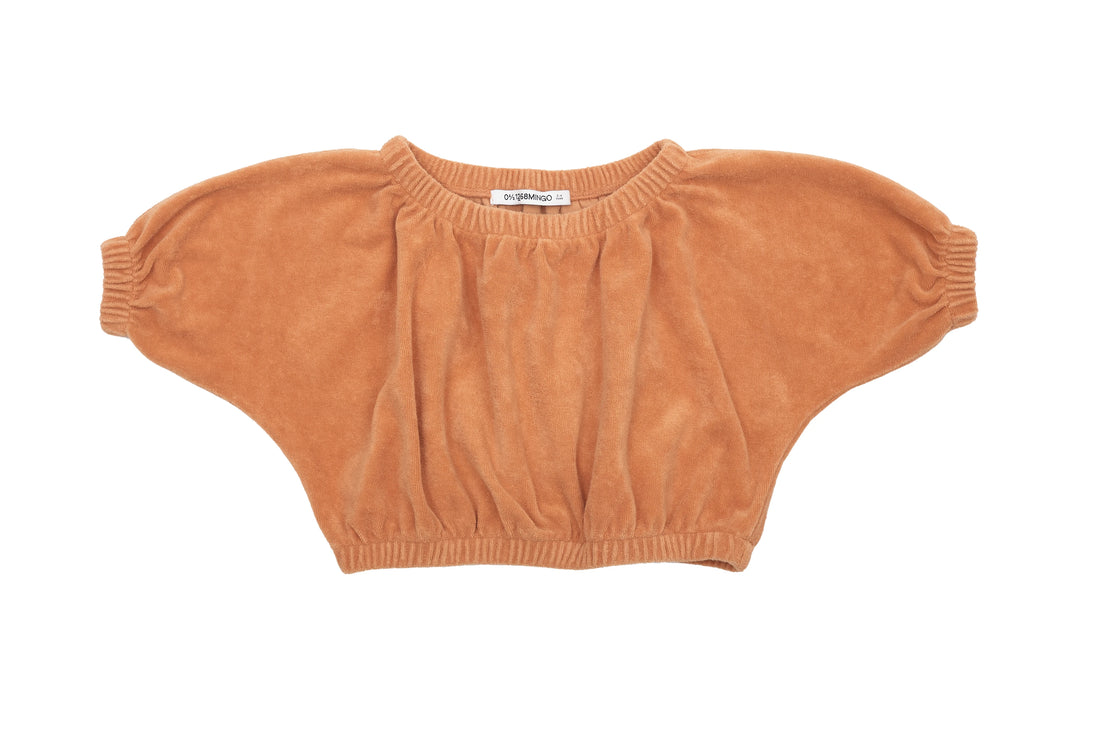 Mingo Terracotta Cuddle Terry Top