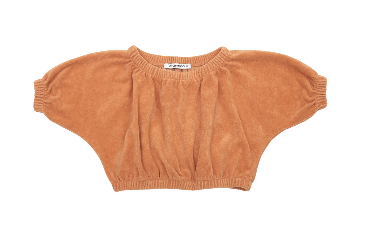 Mingo Terracotta Cuddle Terry Top