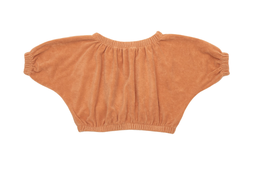 Mingo Terracotta Cuddle Terry Top