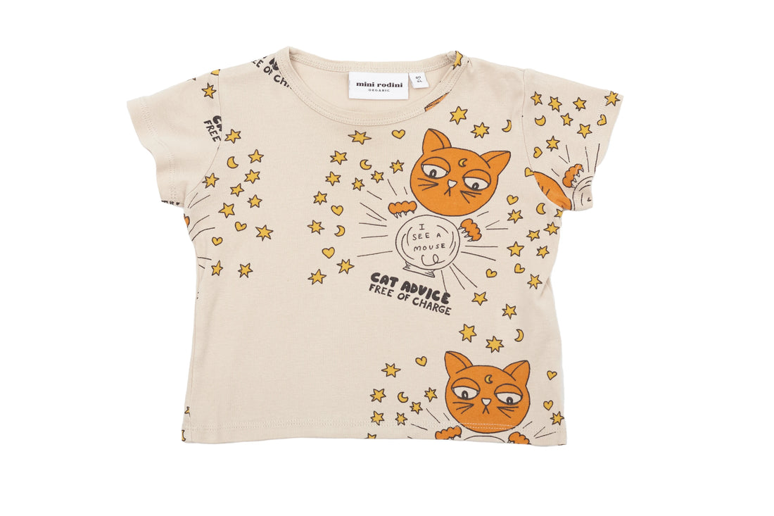 Mini Rodini Cat Advice Tee