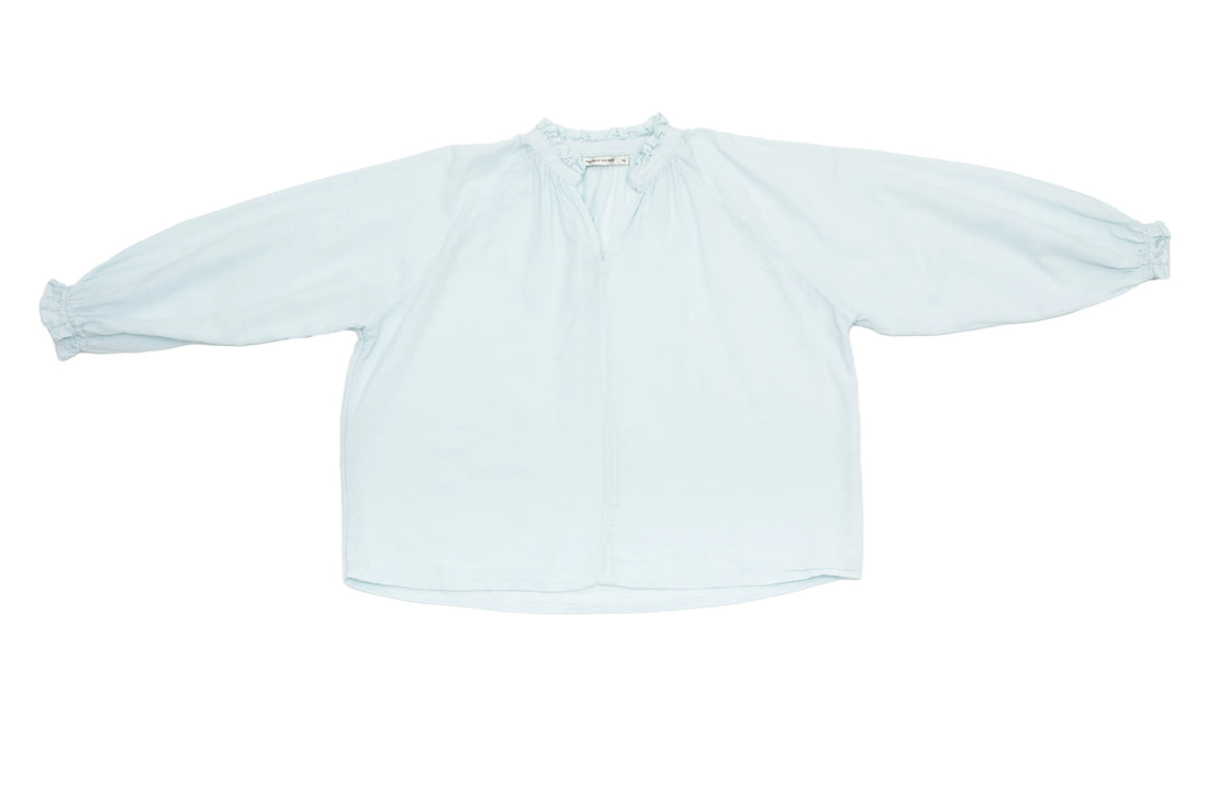 The New Society Light Blue Breeze Blouse