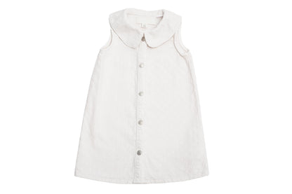 Zara Ivory Dream Denim Dress