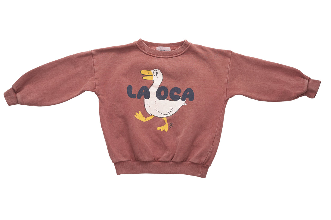 Bobo Choses Playful Plum Sweater