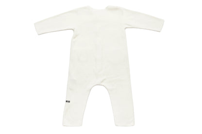 Bonton Little Ivory Comfort Fleece Jumpsuit