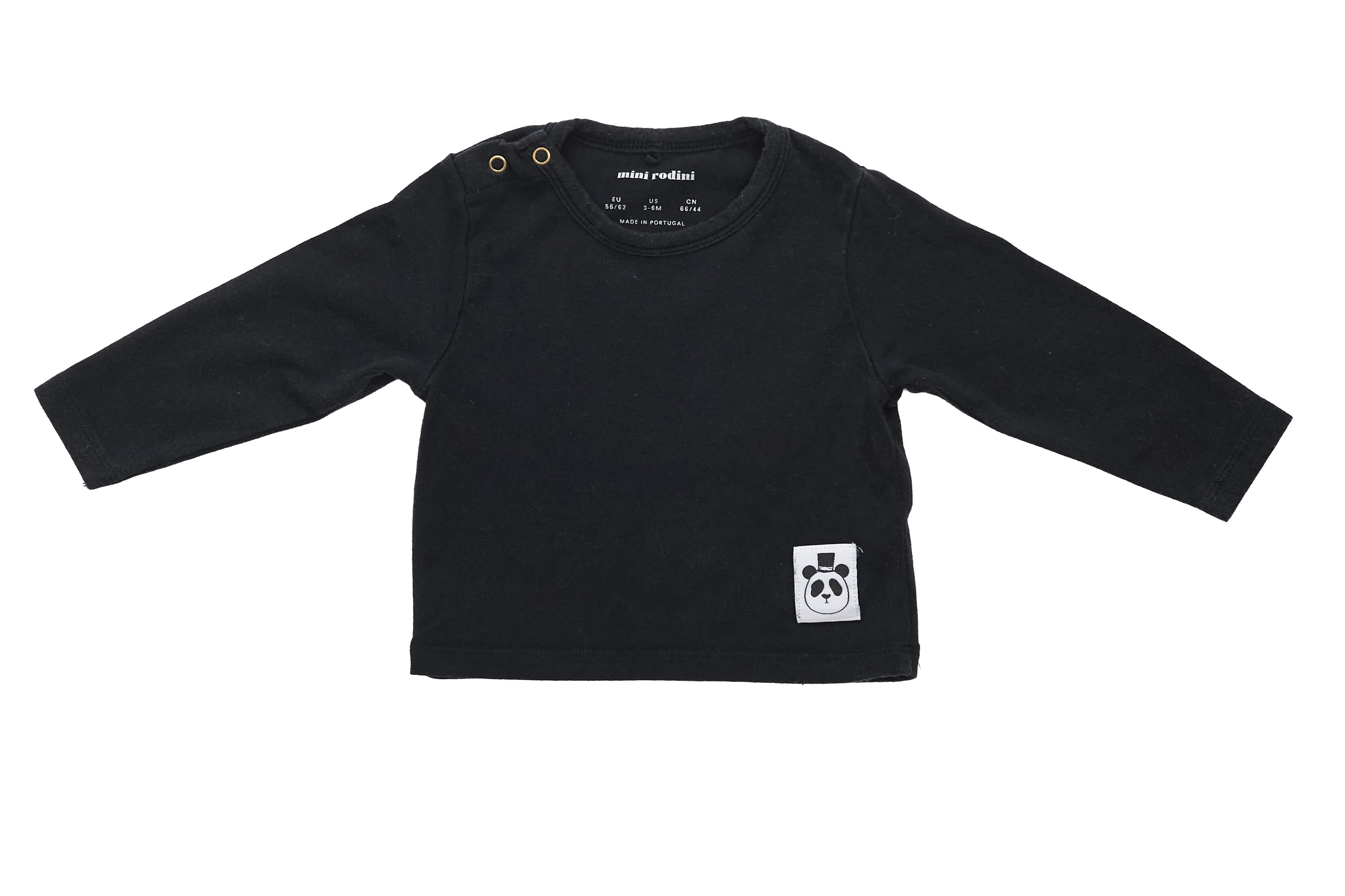 Mini Rodini Cozy Panda Classic Longsleeve