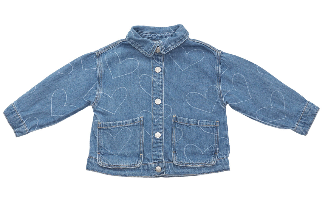 Zara Loving Blue Denim Jacket