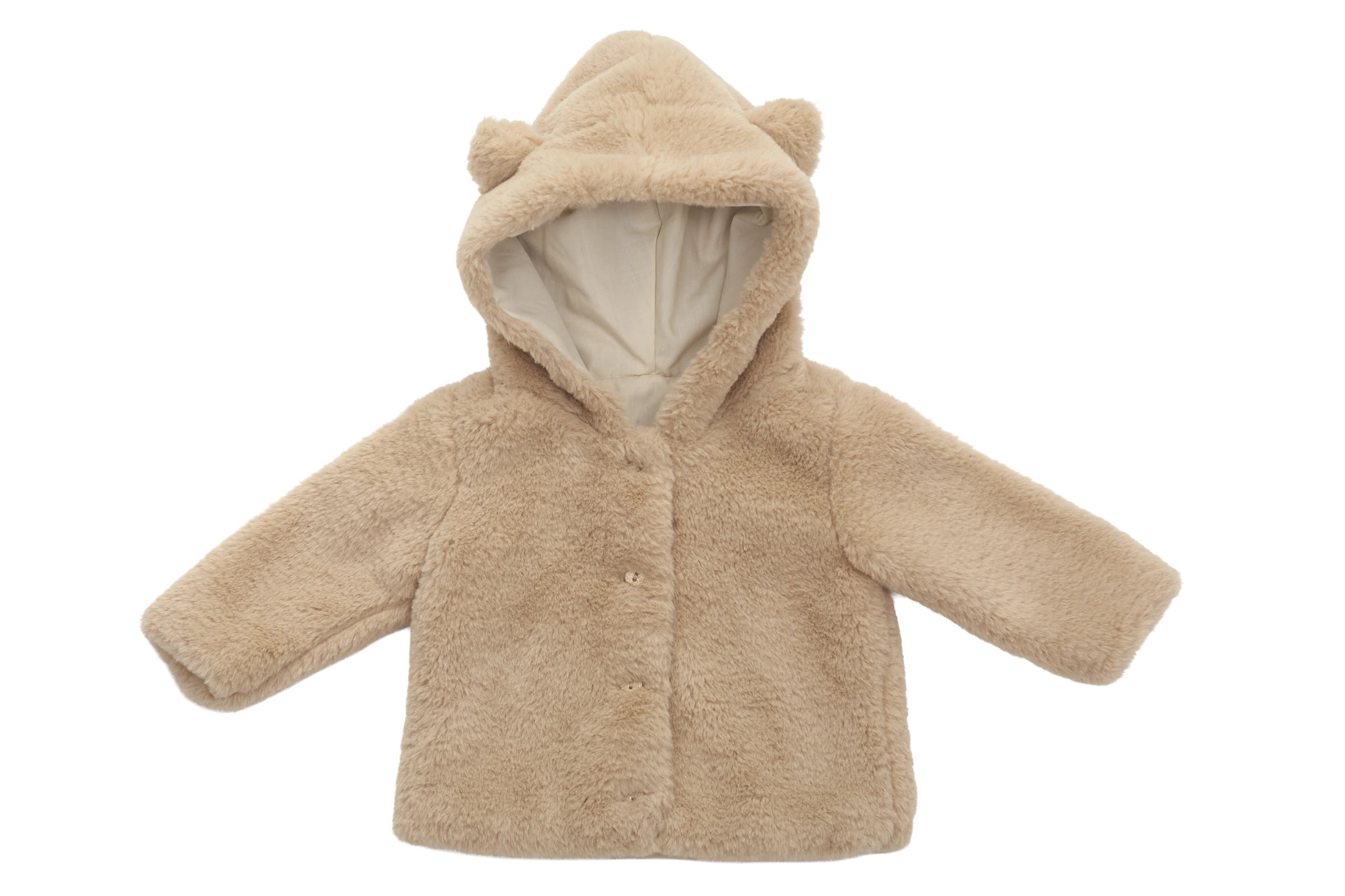 Emile et Ida Cozy Cub Bear Hug Teddy Jacket