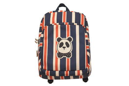 Mini Rodini Panda Stripes Adventure Backpack