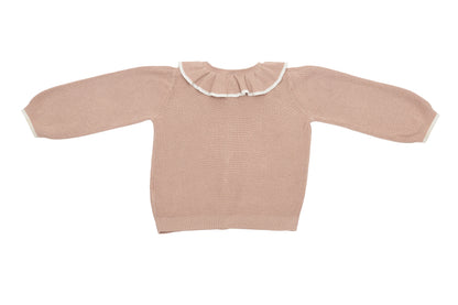 H&amp;M Blush Blossom Knit Cardigan