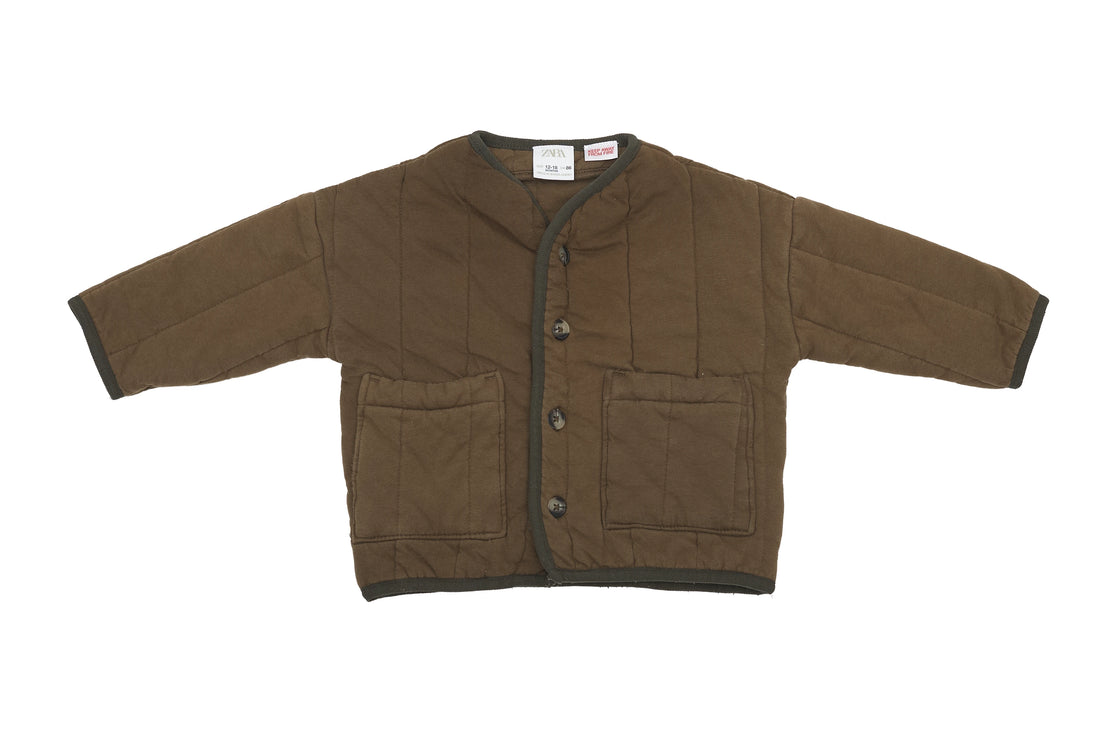 Zara Forest Adventure Quilted Jacket
