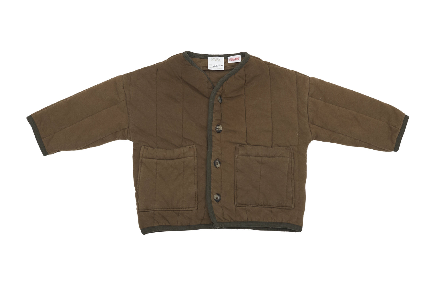 Zara Forest Adventure Quilted Jacket