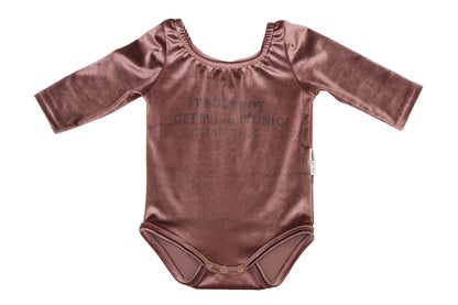 Maed for Mini Velvet Charm Bodysuit