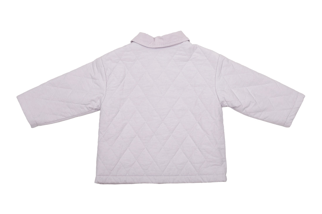 Zara Lilac Cloud Quilted Jacket